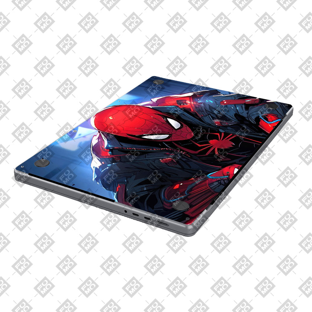 Spiderman Classic Macbook Air 13 M5 2026 3D Laptop Skin