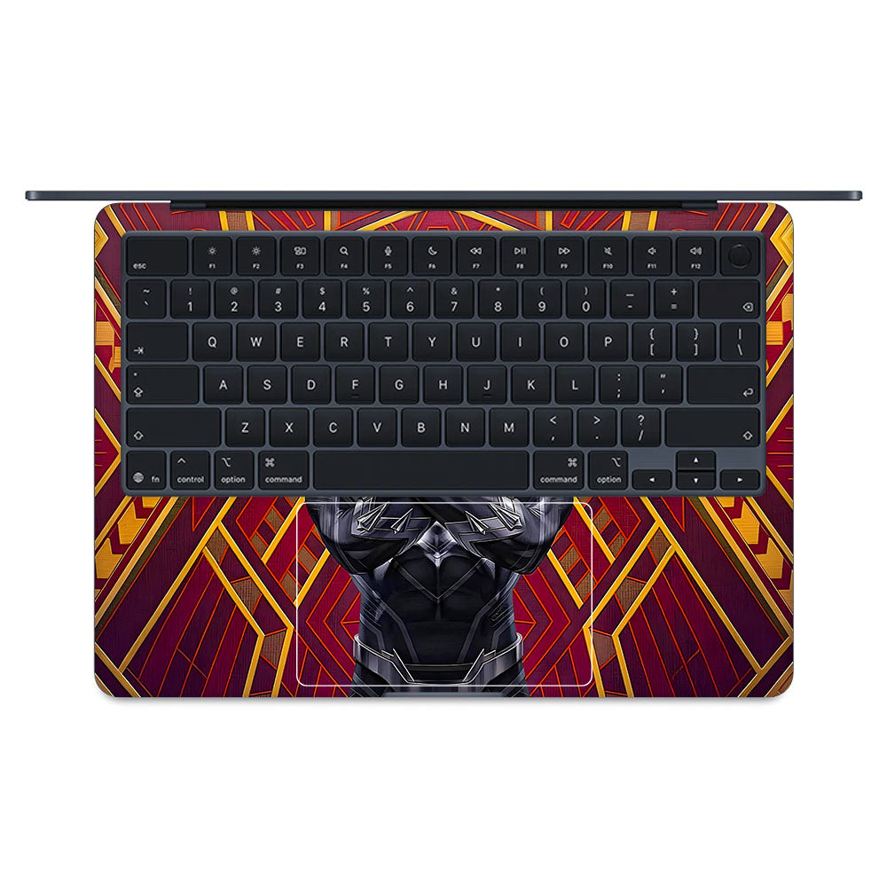 Wakanda Royal Power Macbook Air 13 M5 2026 3D Laptop Skin