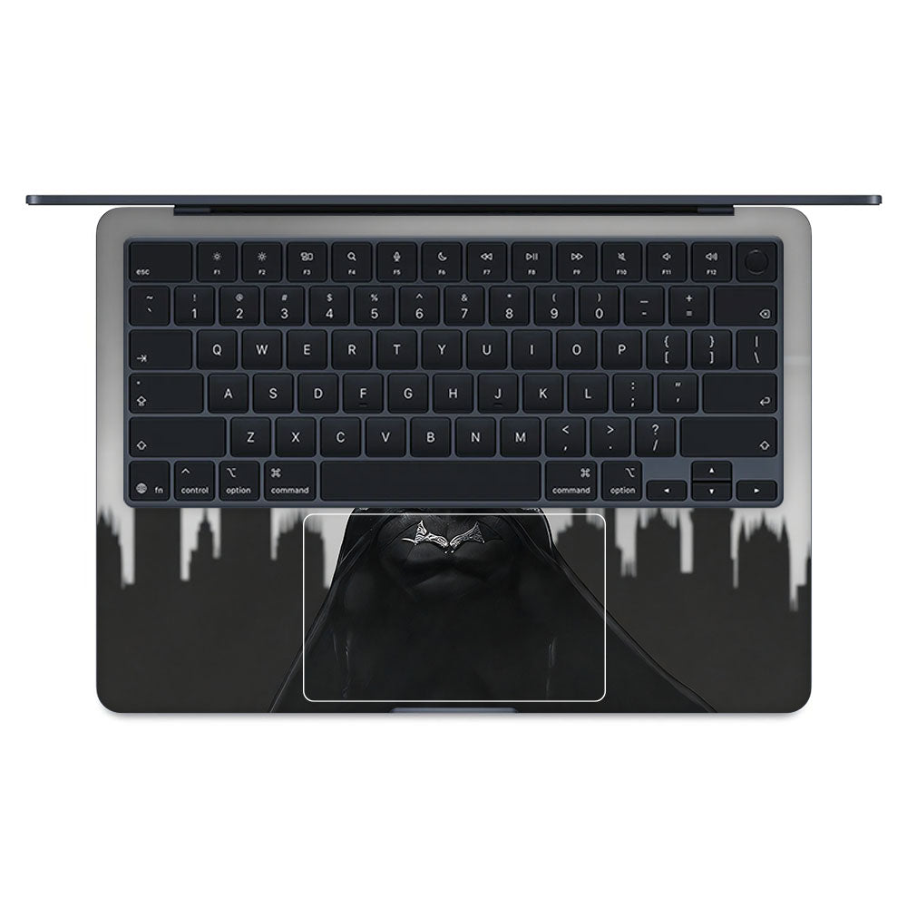 Gotham's Dark Avenger Macbook Air 13 M5 2026 3D Laptop Skin