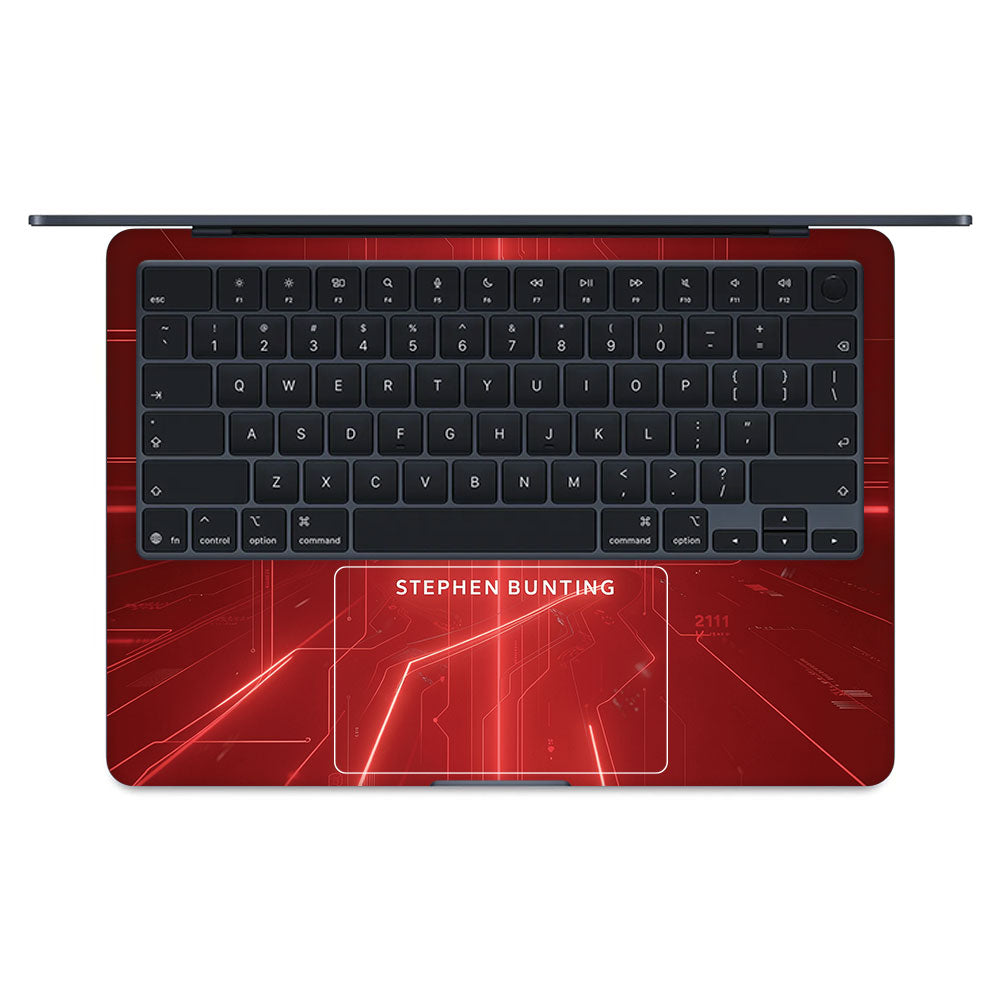 The Bullet Macbook Air 13 M5 2026 3D Laptop Skin