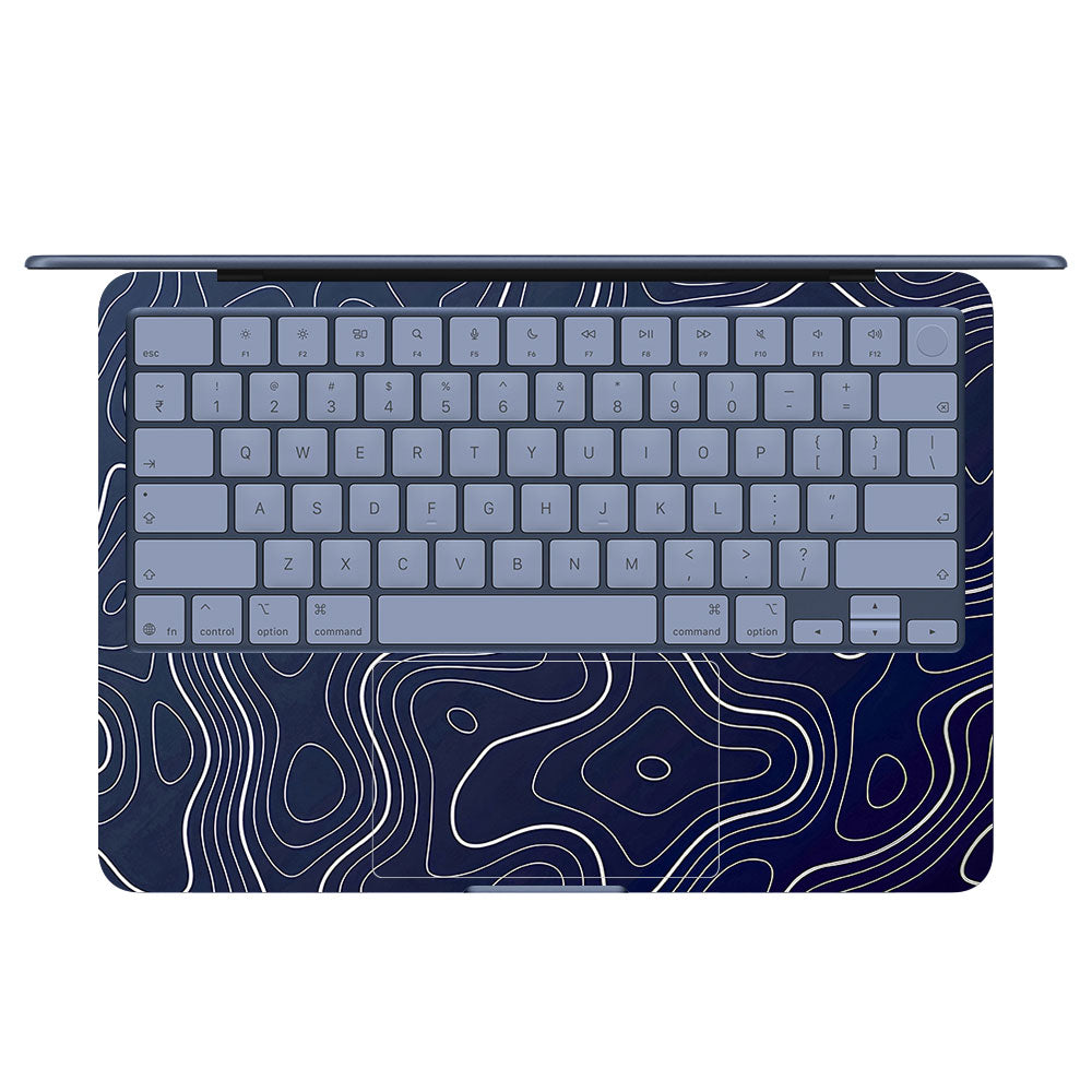 Fluid Lines Design MacBook Neo 13 Laptop Skin