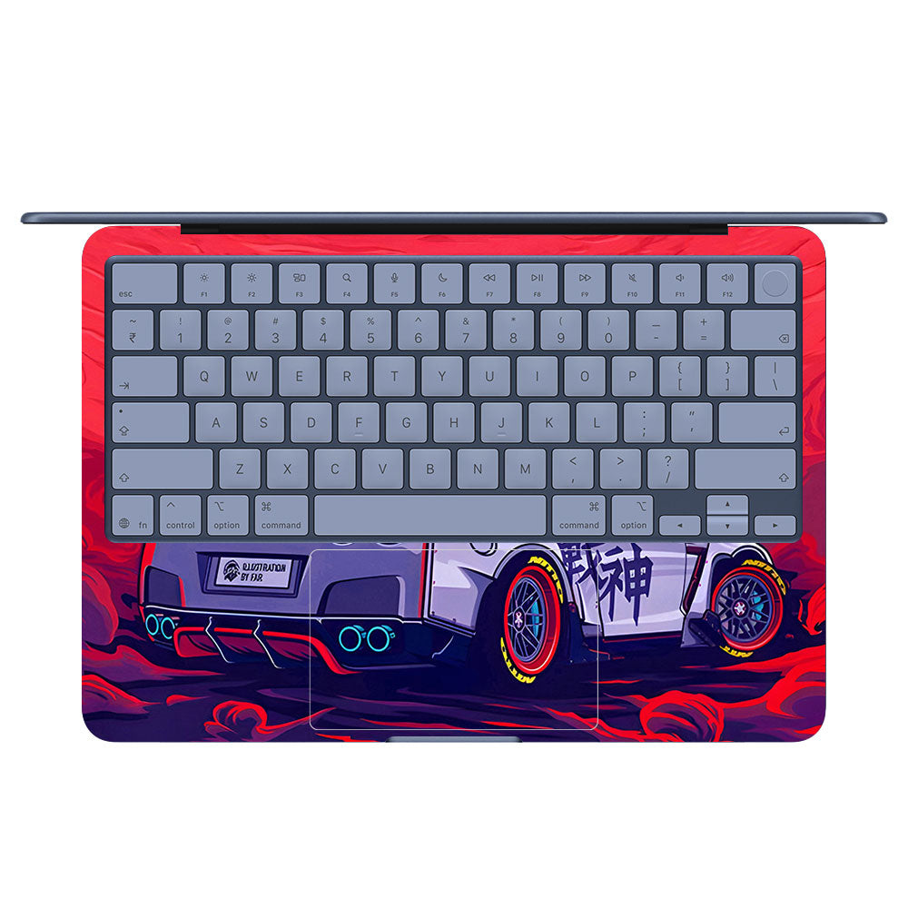 Nissan GTR Racing Edition MacBook Neo 13 Laptop Skin