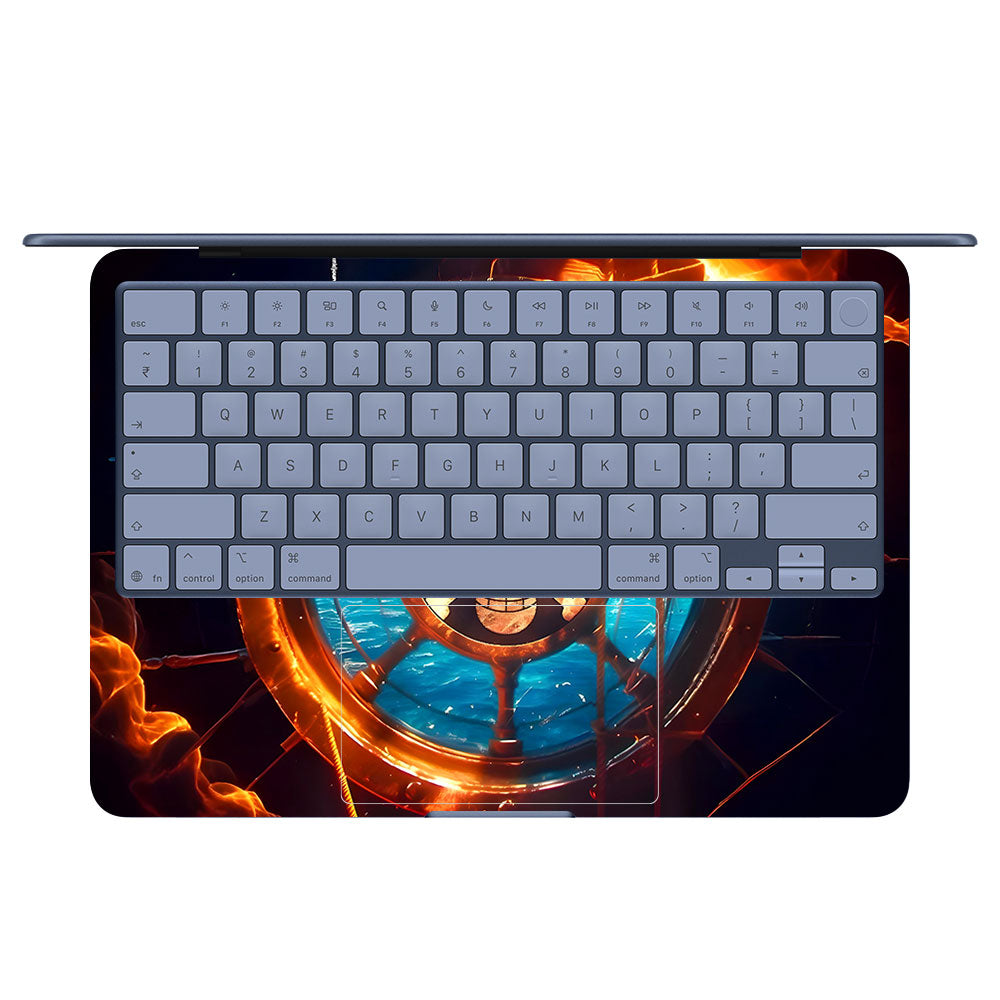 Straw Hat Pirates Emblem MacBook Neo 13 Laptop Skin