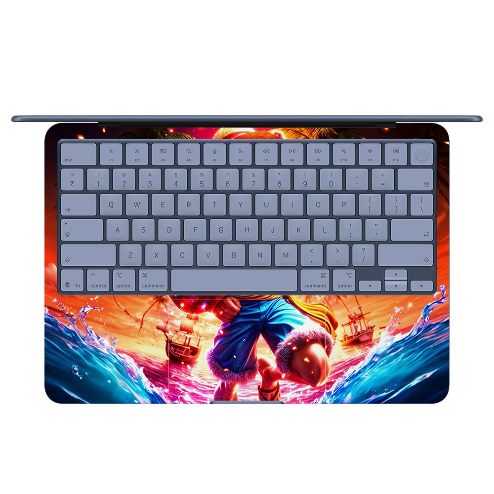 Luffy's Radiant Will MacBook Neo 13 Laptop Skin