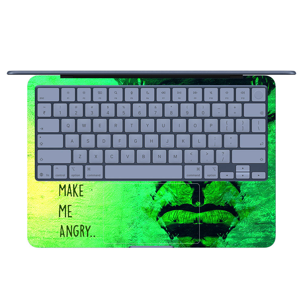 Hulk Don't Make Me Angry MacBook Neo 13 Laptop Skin