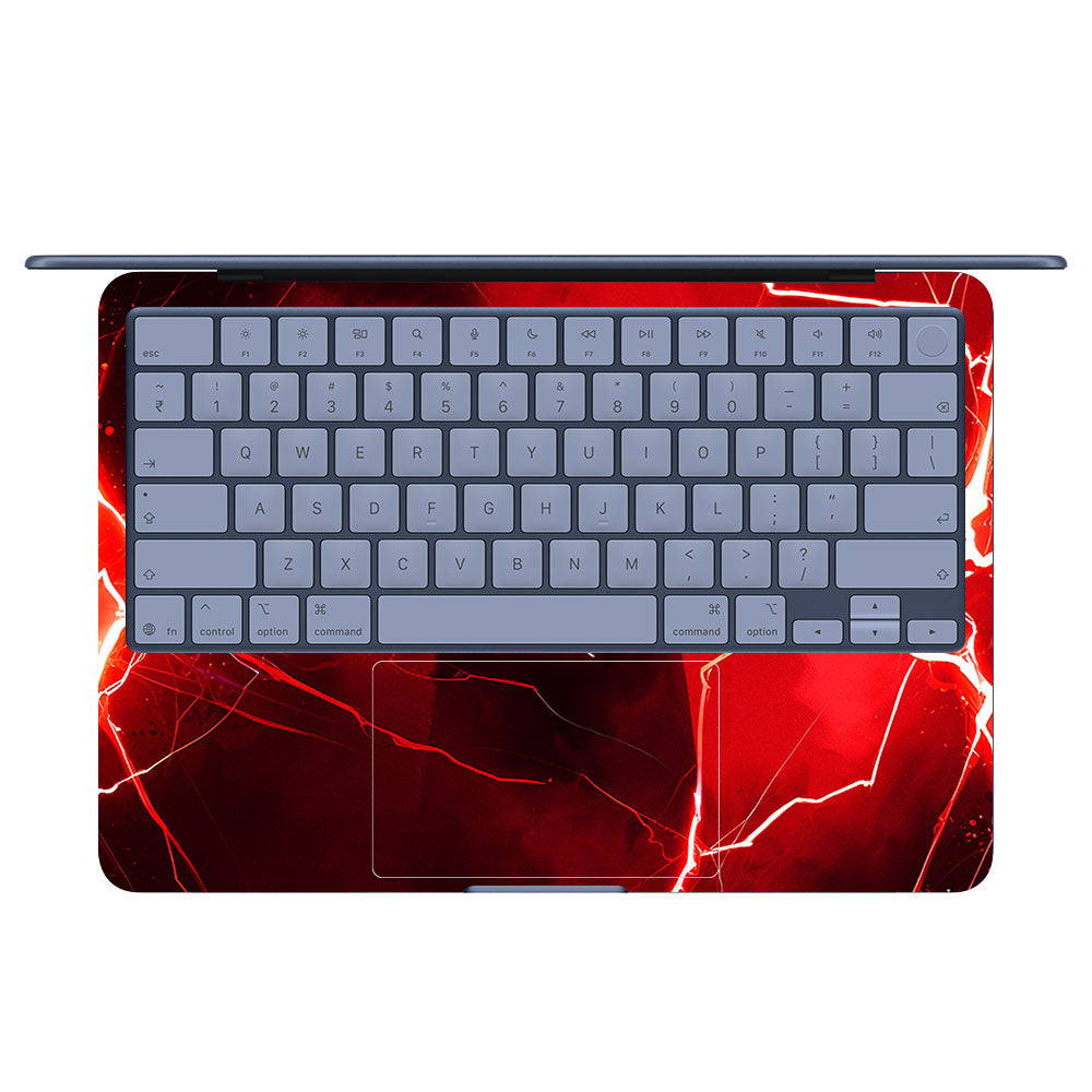 Red Rage Batman MacBook Neo 13 Laptop Skin