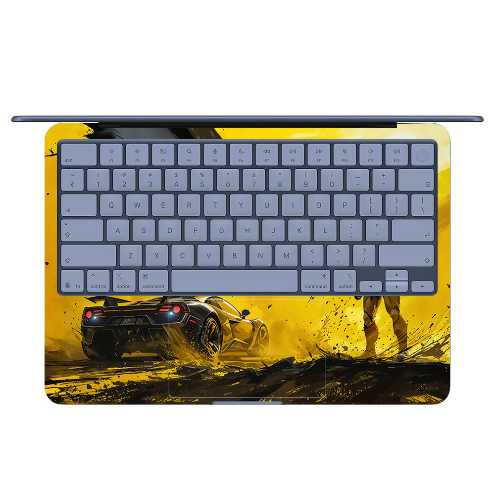 Dark Knight Velocity MacBook Neo 13 Laptop Skin