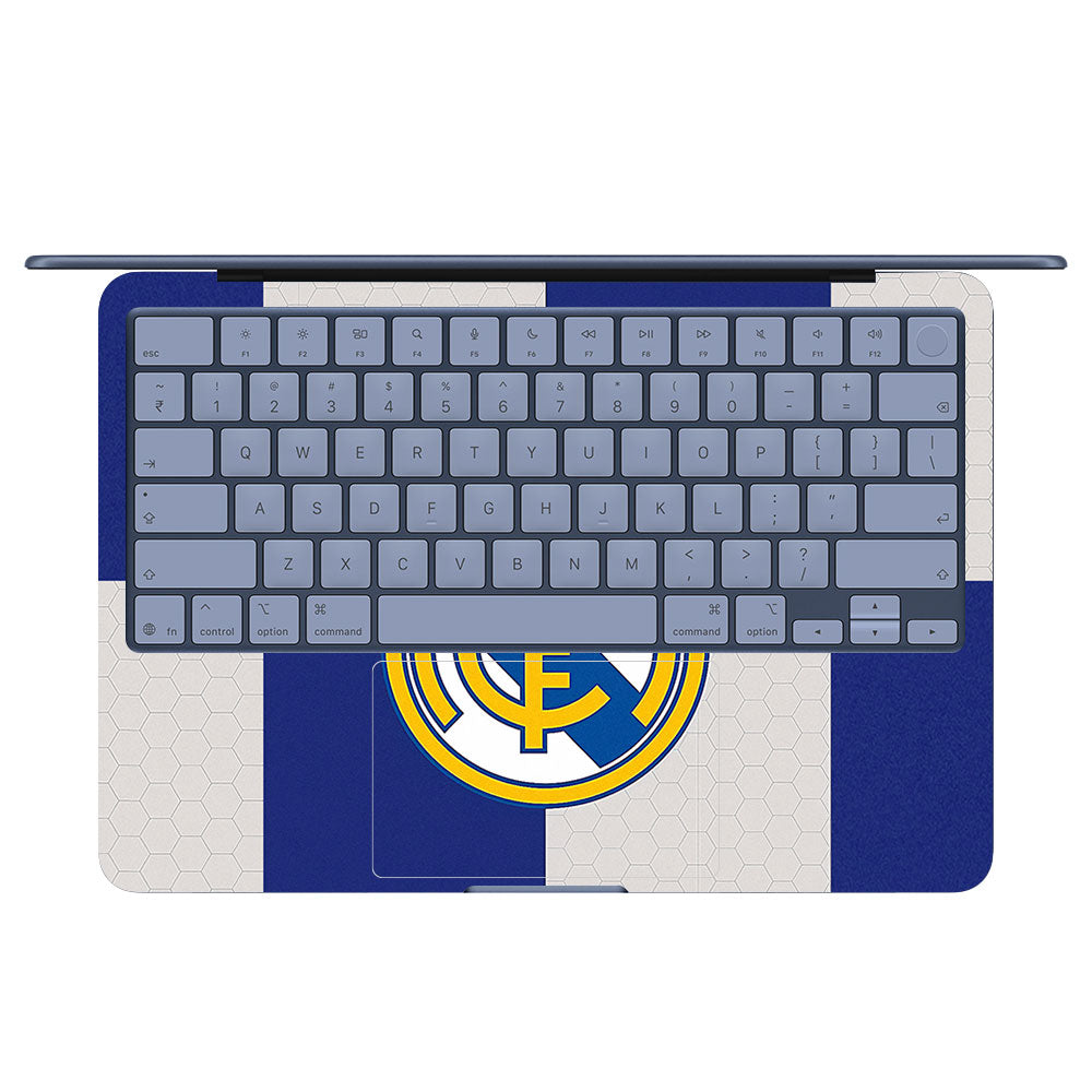 Royal Reign Real Madrid Glory MacBook Neo 13 Laptop Skin