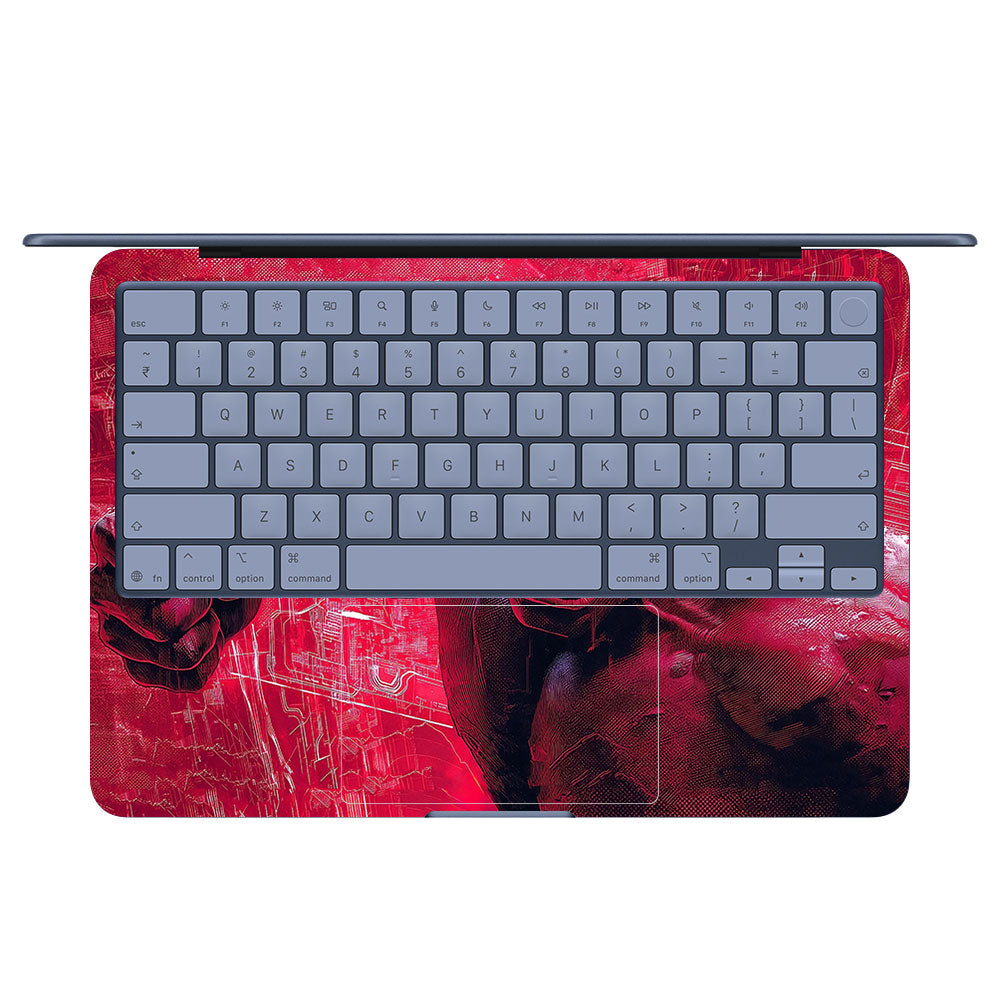 Gamma Rage Red Hulk MacBook Neo 13 Laptop Skin