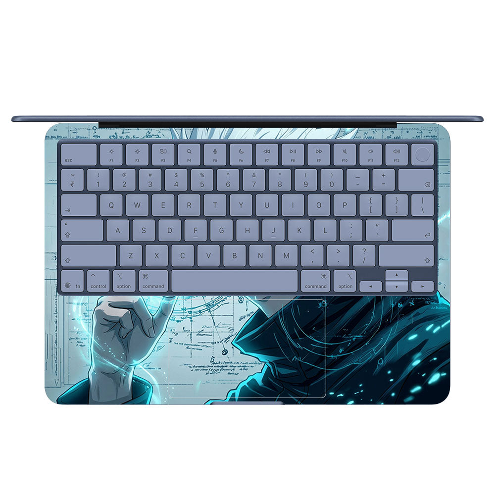 Gojo Satoru Power MacBook Neo 13 Laptop Skin