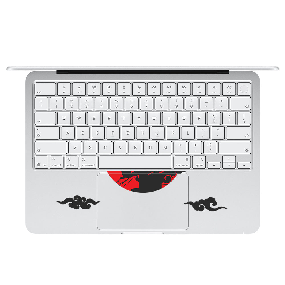 Transparent Moonlit Ninja MacBook Neo 13 Laptop Skin