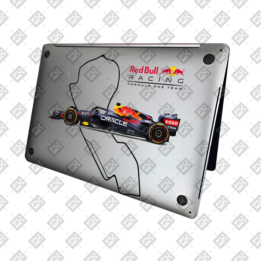 Transparent Track King MacBook Neo 13 Laptop Skin