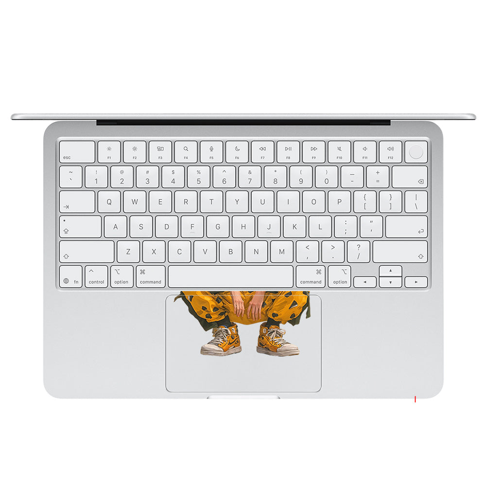 Transparent Zenitsu Agatsuma MacBook Neo 13 Laptop Skin