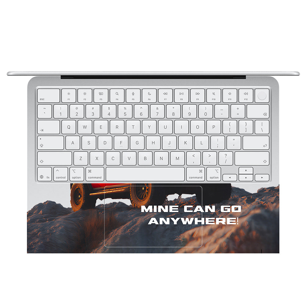 Transparent Off-Road Beast MacBook Neo 13 Laptop Skin