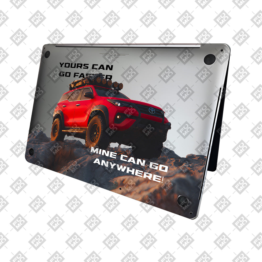 Transparent Off-Road Beast MacBook Neo 13 Laptop Skin