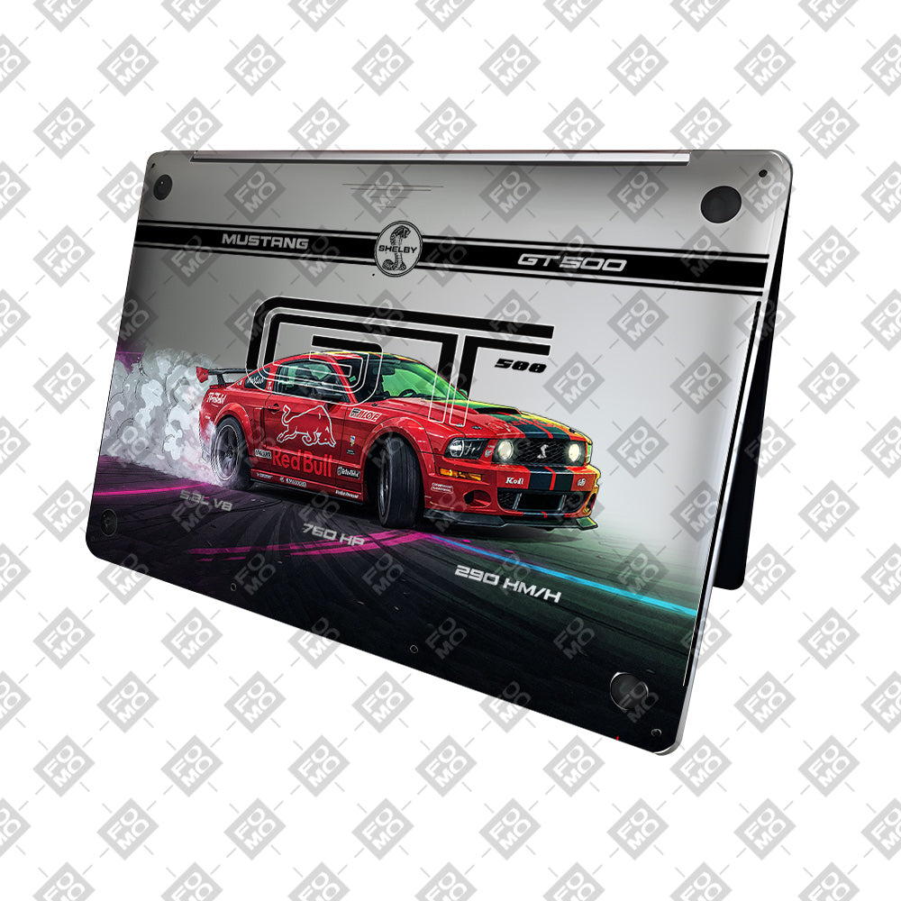 Transparent Shelby GT500 Red Bull Venom MacBook Neo 13 Laptop Skin