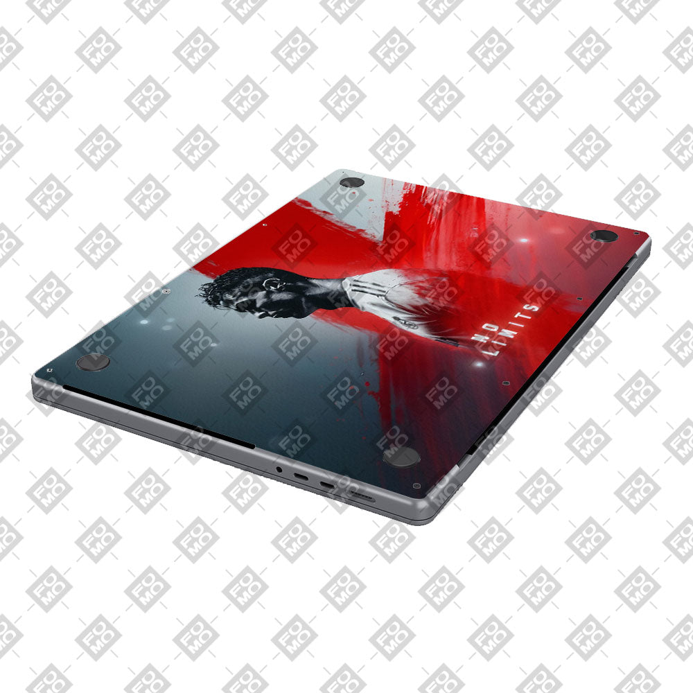 No Limits Ronaldo Spirit MacBook Pro 13 M1 2020 Laptop Skin