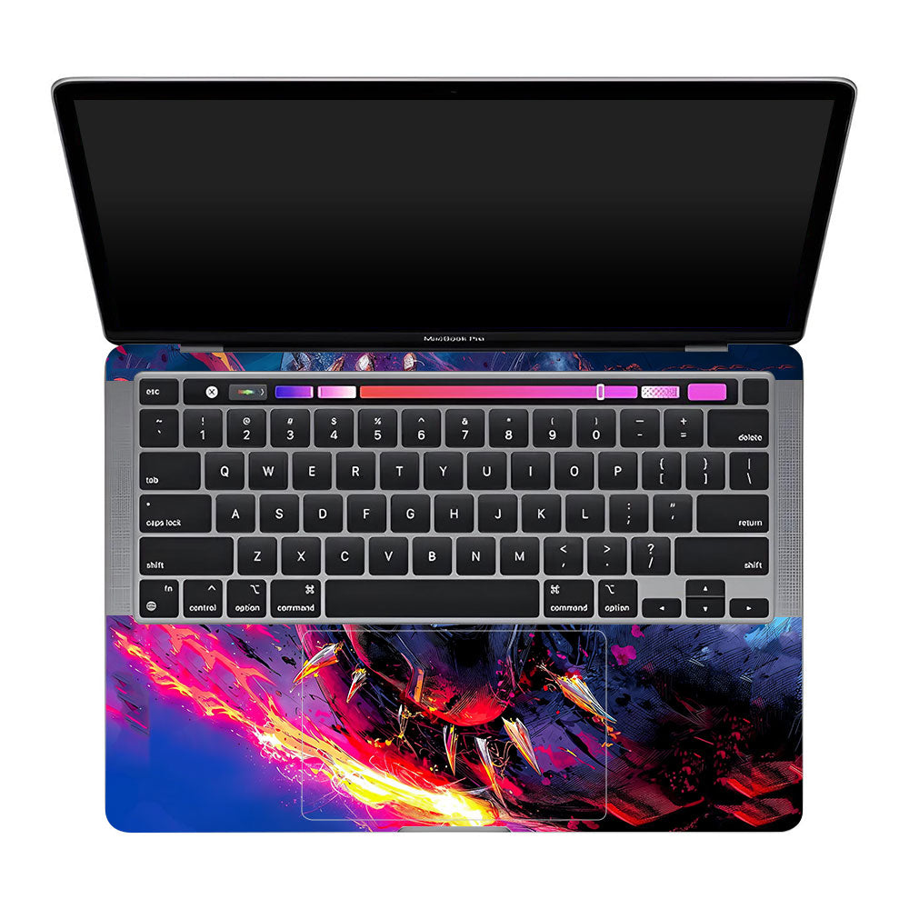 Vibranium Fury Wakandan Charge MacBook Pro 13 M1 2020 Laptop Skin