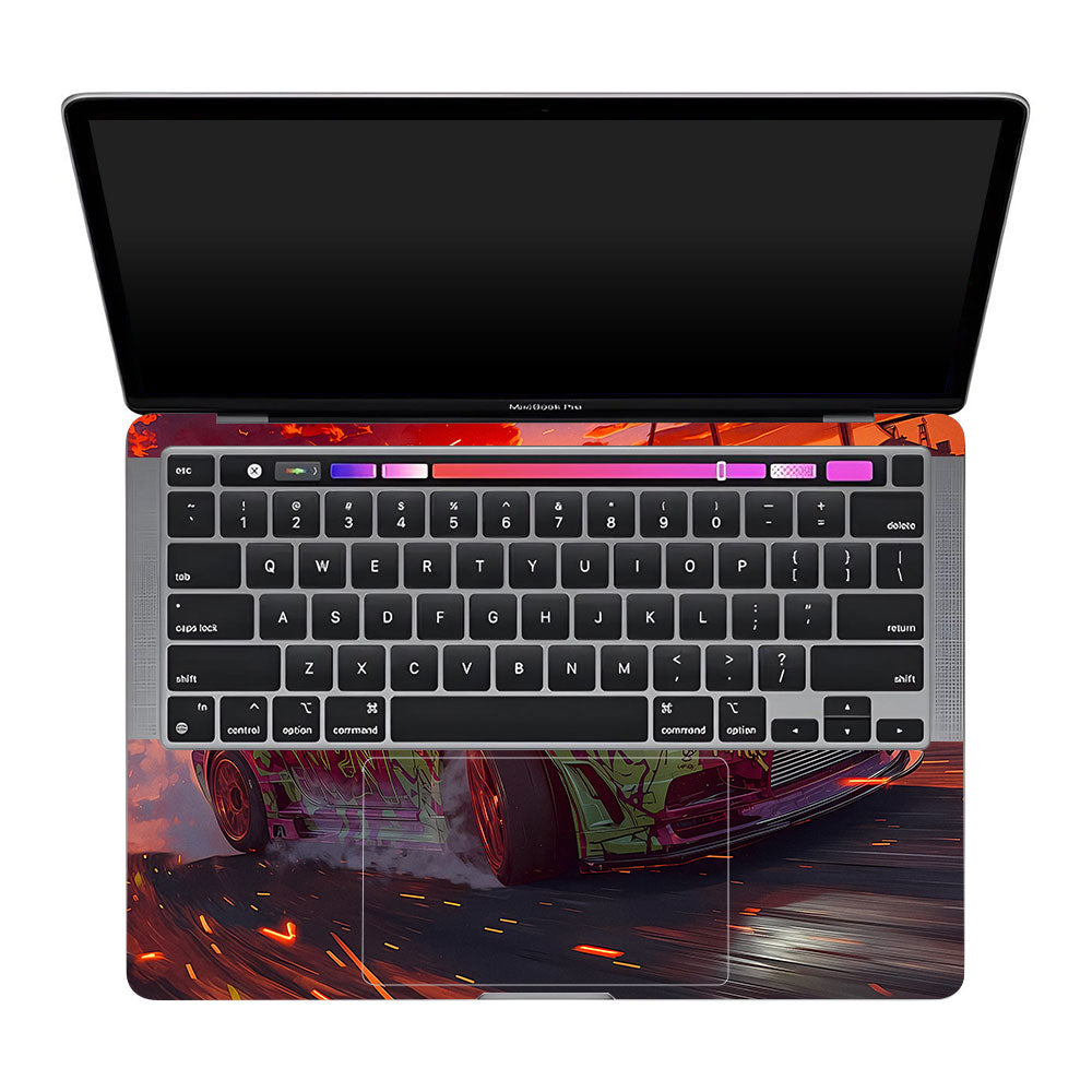 Tokyo Drift Vibes MacBook Pro 13 Intel 2020 Laptop Skin