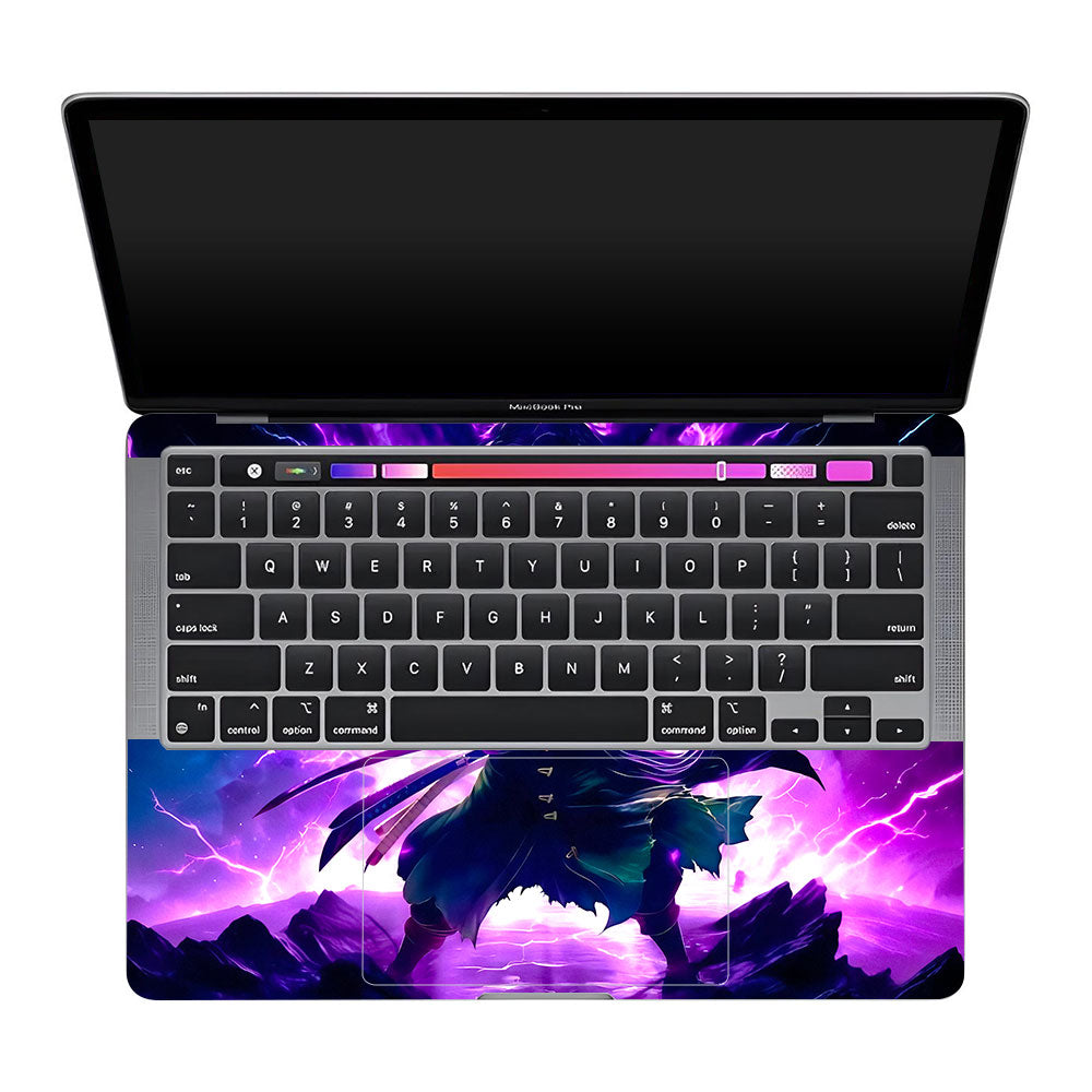 Roronoa Zoro Hell Mode MacBook Pro 13 M2 2022 Laptop Skin