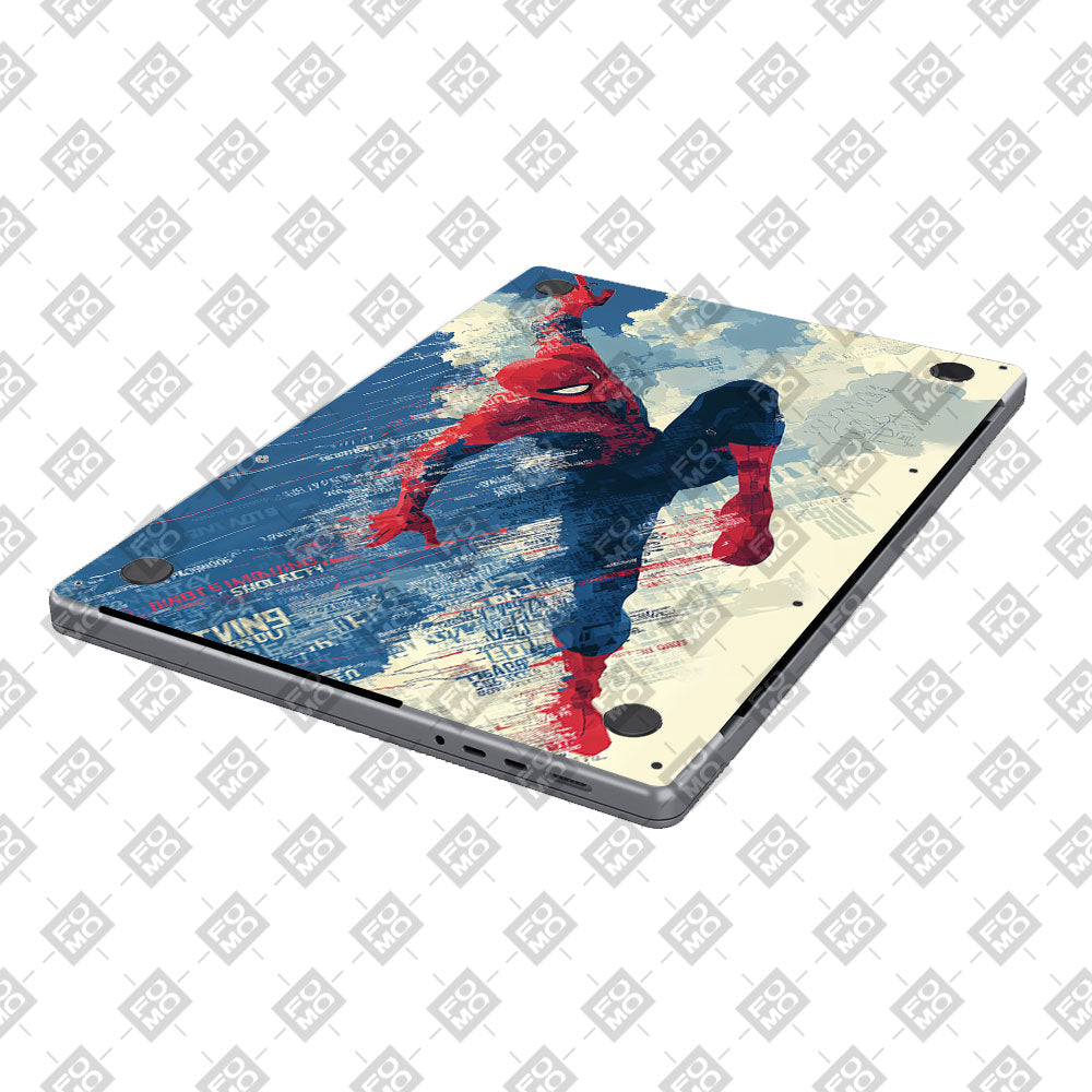 Spiderman Velocity MacBook Pro 14 M1, M2, M3, M4 2021-2024 Laptop Skin