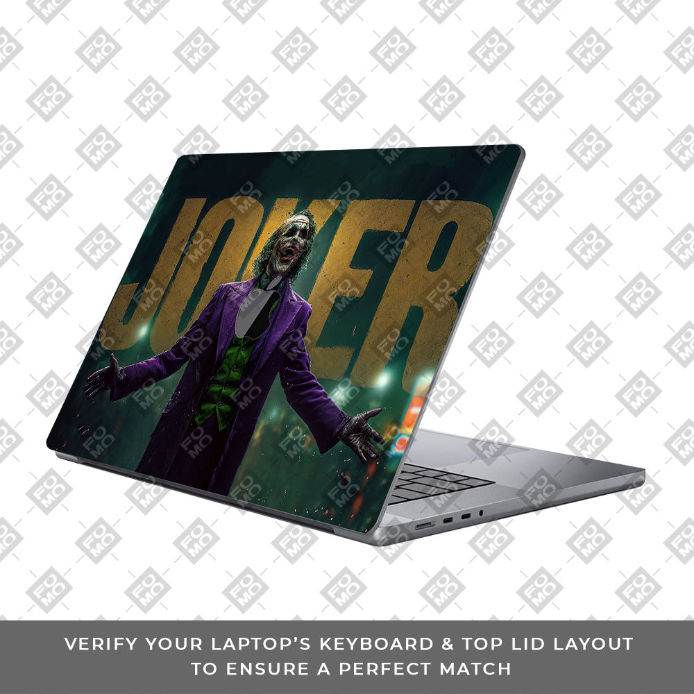 The Joker Chaos MacBook Pro 16 M1, M2, M3, M4 2021-2024 Laptop Skin