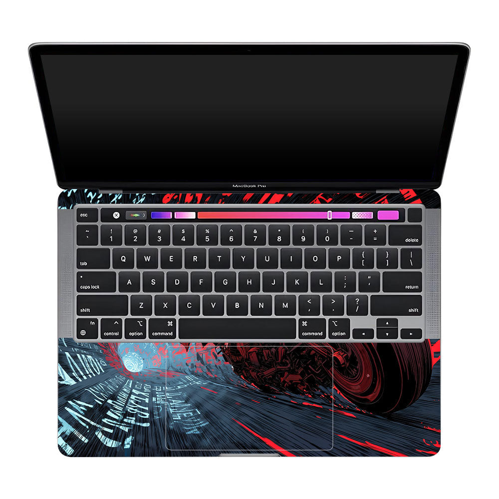 Dark Knight Overdrive MacBook Pro 13 M1 2020 3D Laptop Skin