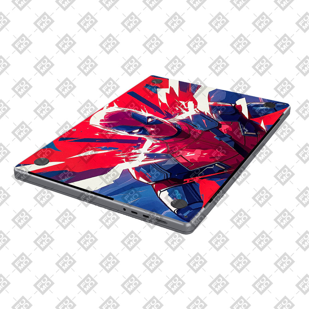 Deadpool Power Burst MacBook Pro 13 M2 2022 Laptop Skin