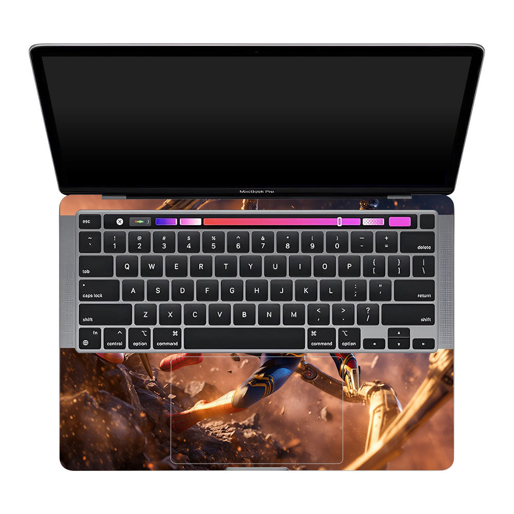 Spider Man Mech Arms MacBook Pro 13 M2 2022 Laptop Skin