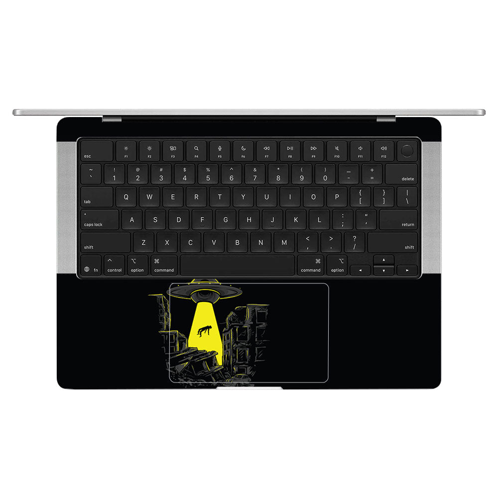 Alien Abduction MacBook Pro 14 M5 2025 Laptop Skin