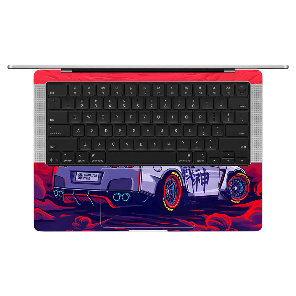 Nissan GTR Racing Edition MacBook Pro 14 M5 Pro/Max 2026 Laptop Skin