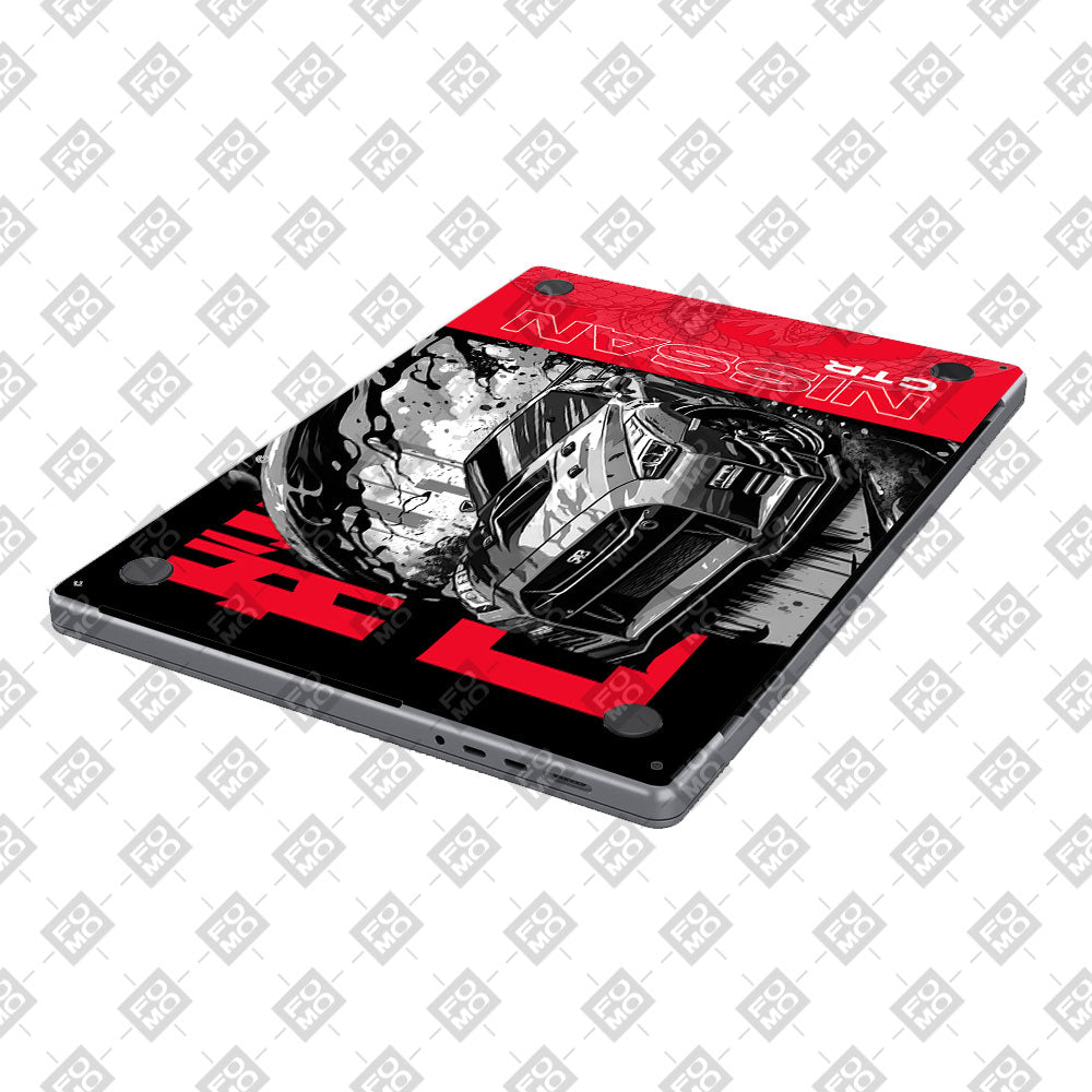 Nissan GTR Thrill MacBook Pro 14 M5 2025 Laptop Skin
