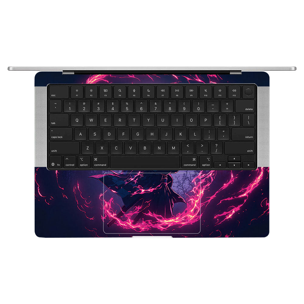 Tanjiro's Flame of Ember MacBook Pro 14 M5 Pro/Max 2026 Laptop Skin