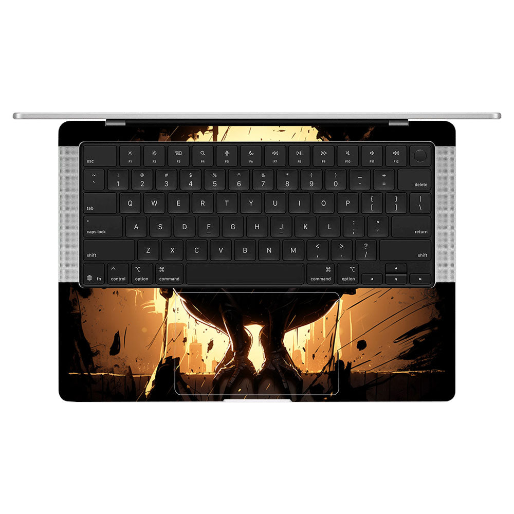 Shadow Spiderman MacBook Pro 14 M5 2025 Laptop Skin