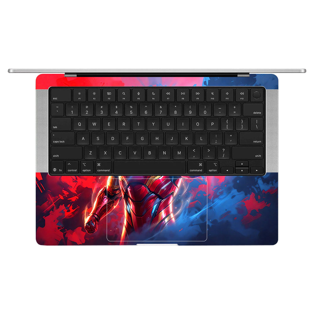 Iron Man Arc Reactor Power MacBook Pro 14 M5 Pro/Max 2026 Laptop Skin