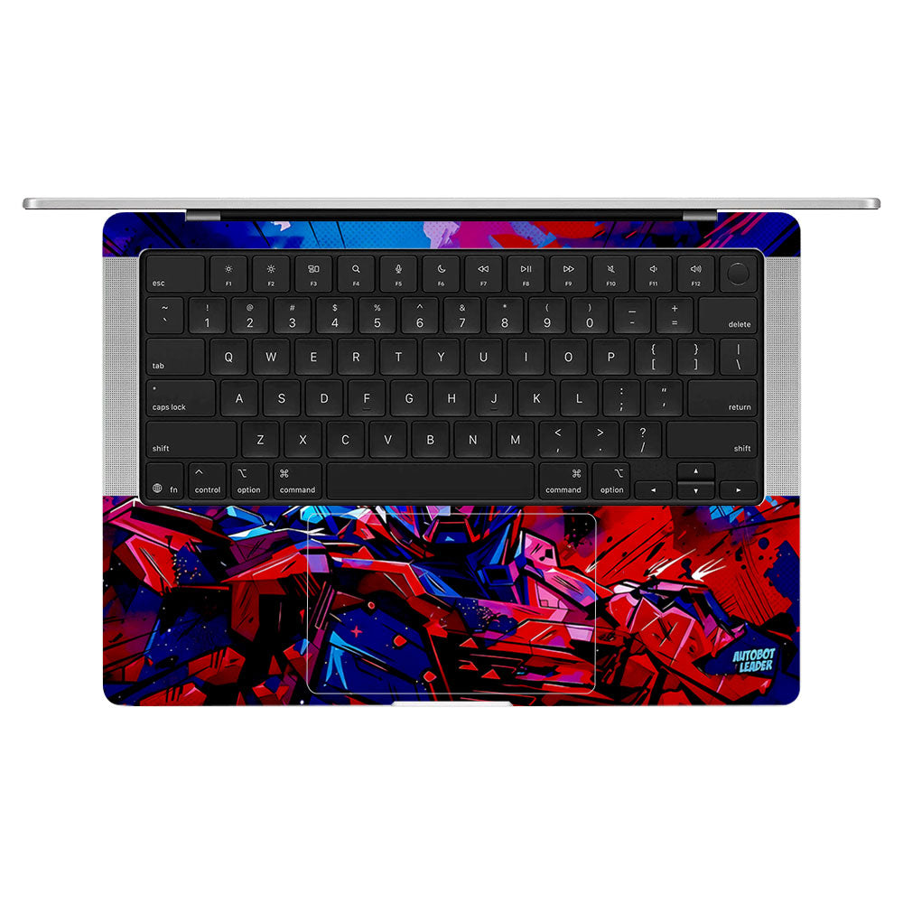 Optimus Prime Transformer MacBook Pro 14 M5 2025 Laptop Skin