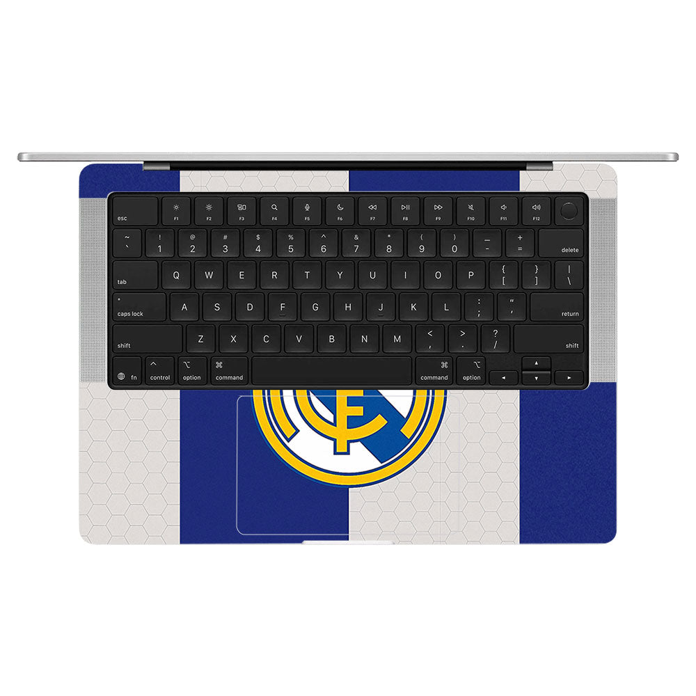 Royal Reign Real Madrid Glory MacBook Pro 14 M5 2025  Laptop Skin
