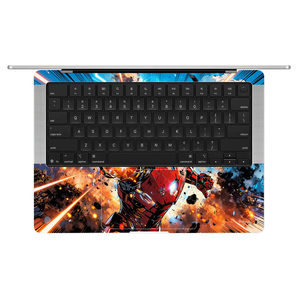 Iron Impact The Arc Reactor MacBook Pro 14 M5 2025  Laptop Skin