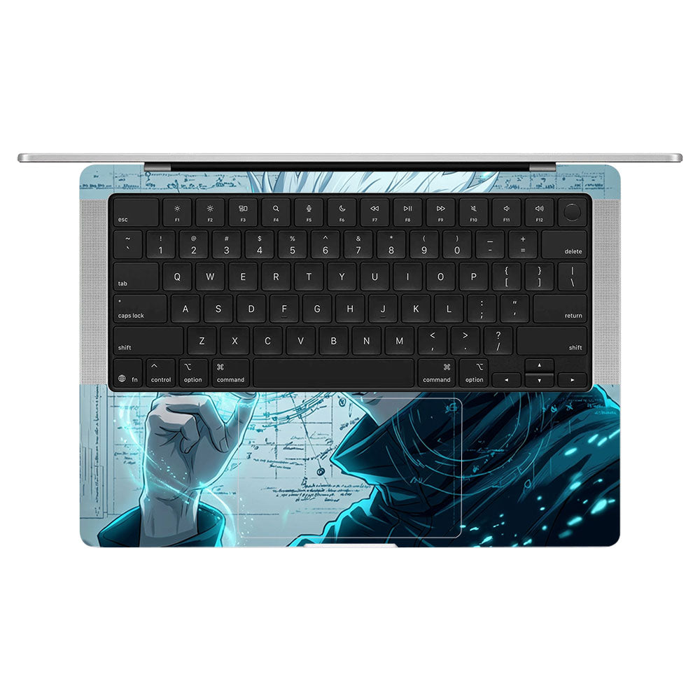 Gojo Satoru Power MacBook Pro 14 M5 2025 Laptop Skin
