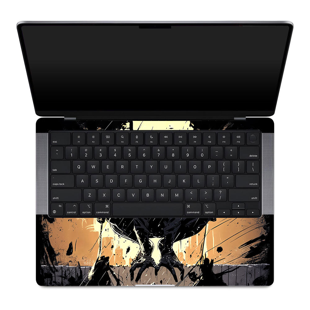 Shadow Spiderman MacBook Pro 14 M1, M2, M3, M4 2021-2024 Laptop Skin