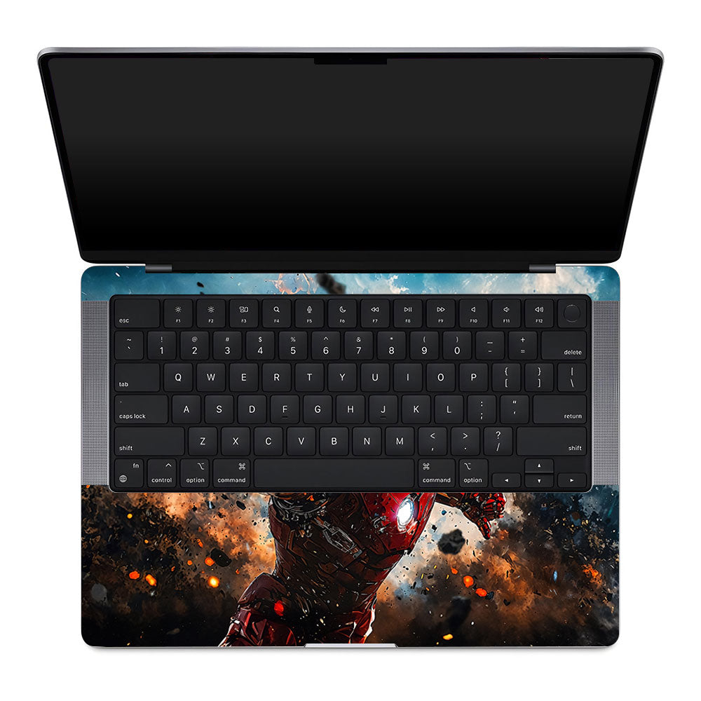 Iron Imapct The Arc Reactor MacBook Pro 14 M1, M2, M3, M4 2021-2024 Laptop Skin