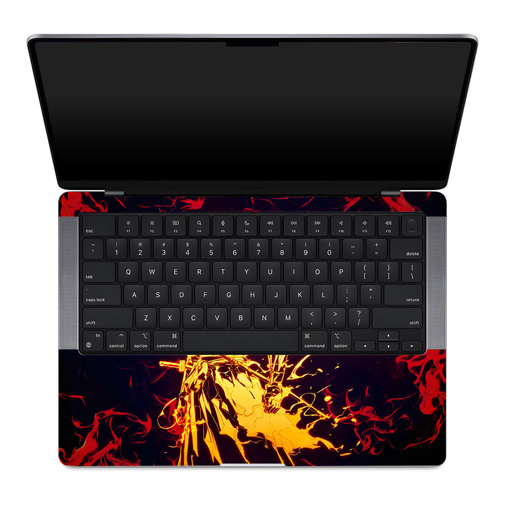 Bleach Ichigo Bankai Form MacBook Pro 14 M1, M2, M3, M4 2021-2024 Laptop Skin
