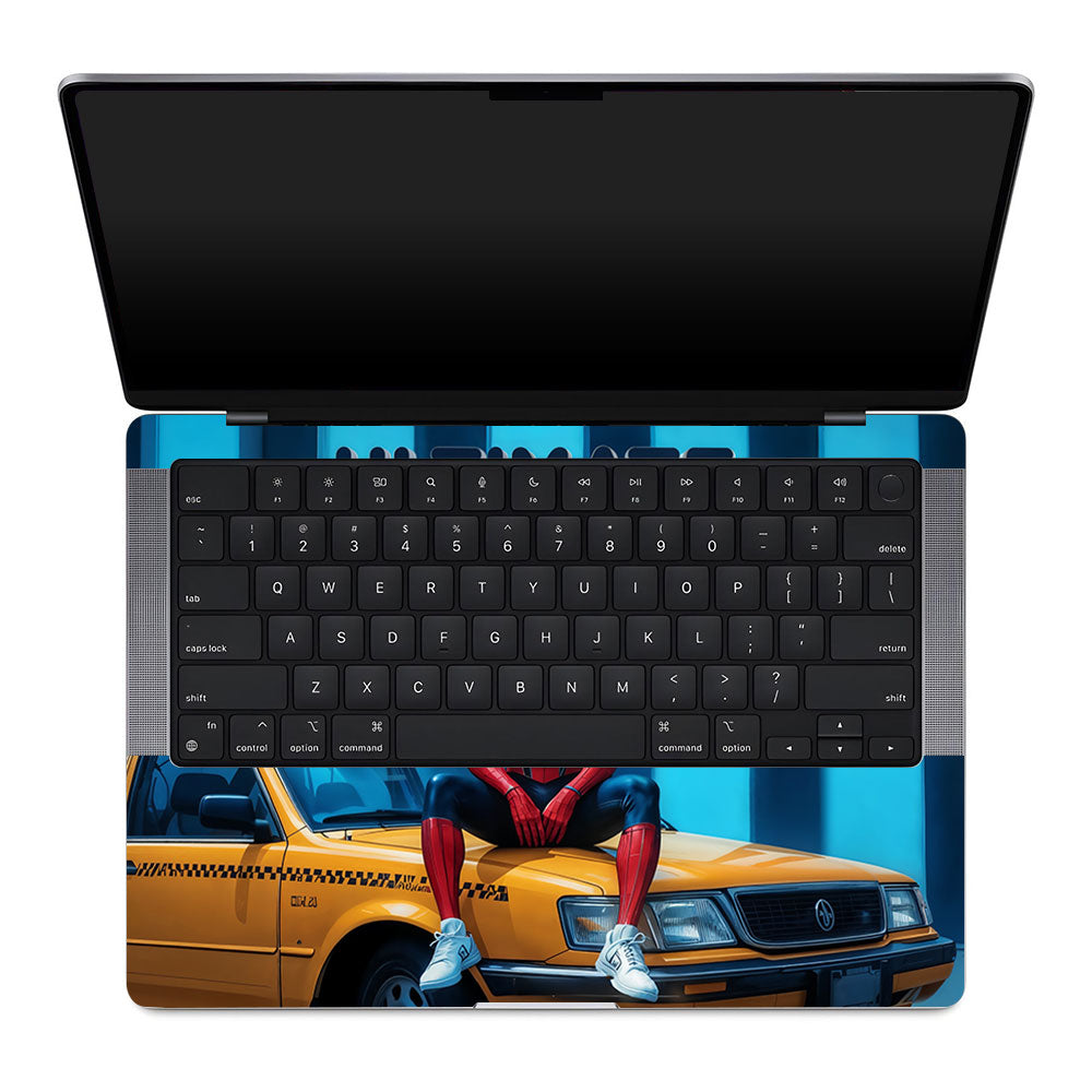 Urban Spiderman MacBook Pro 14 M1, M2, M3, M4 2021-2024 Laptop Skin