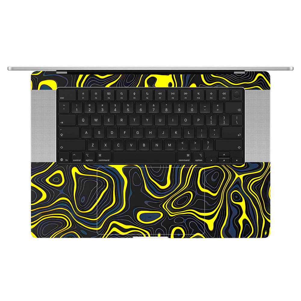 Lava Contours MacBook Pro 16 M5 Pro/Max 2026 Laptop Skin