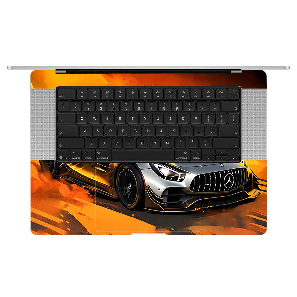 Mercedes AMG GT MacBook Pro 16 M5 Pro/Max 2026 Laptop Skin