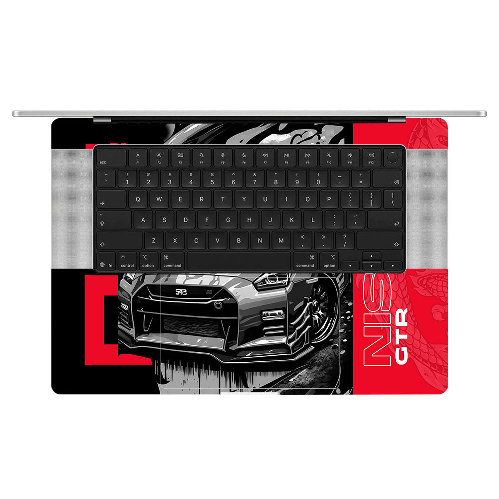 Nissan GTR Thrill MacBook Pro 16 M5 Pro/Max 2026 Laptop Skin