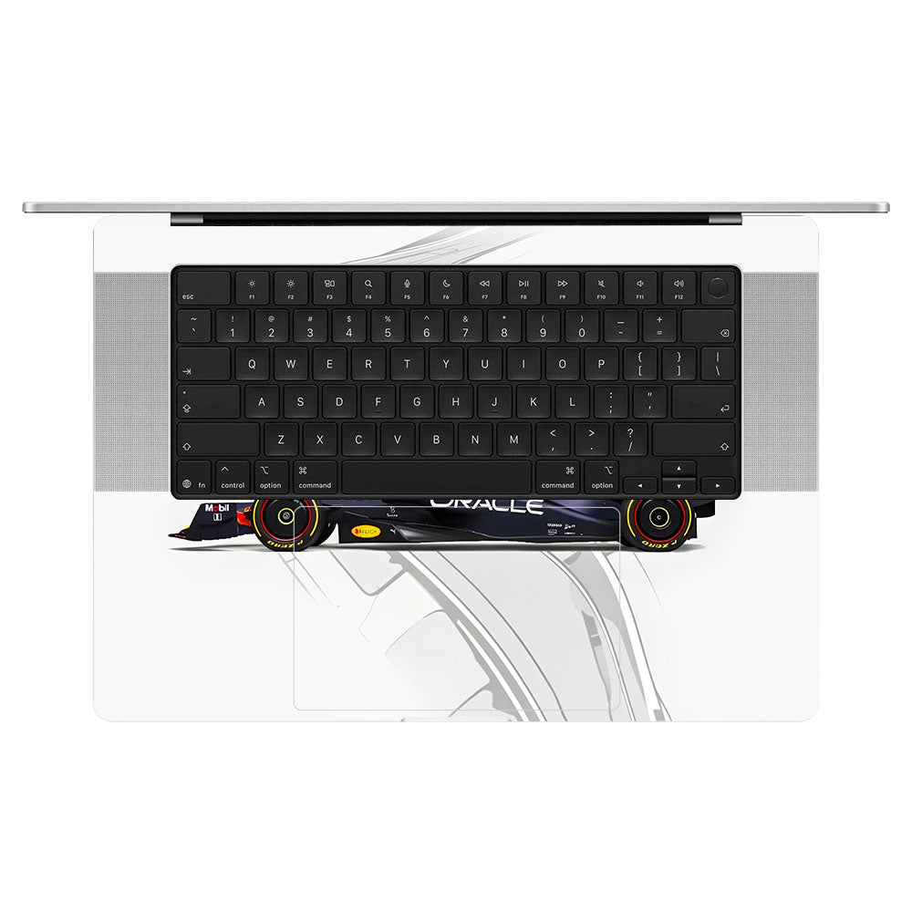 Red Bull Racing in Action MacBook Pro 16 M5 Pro/Max 2026 Laptop Skin