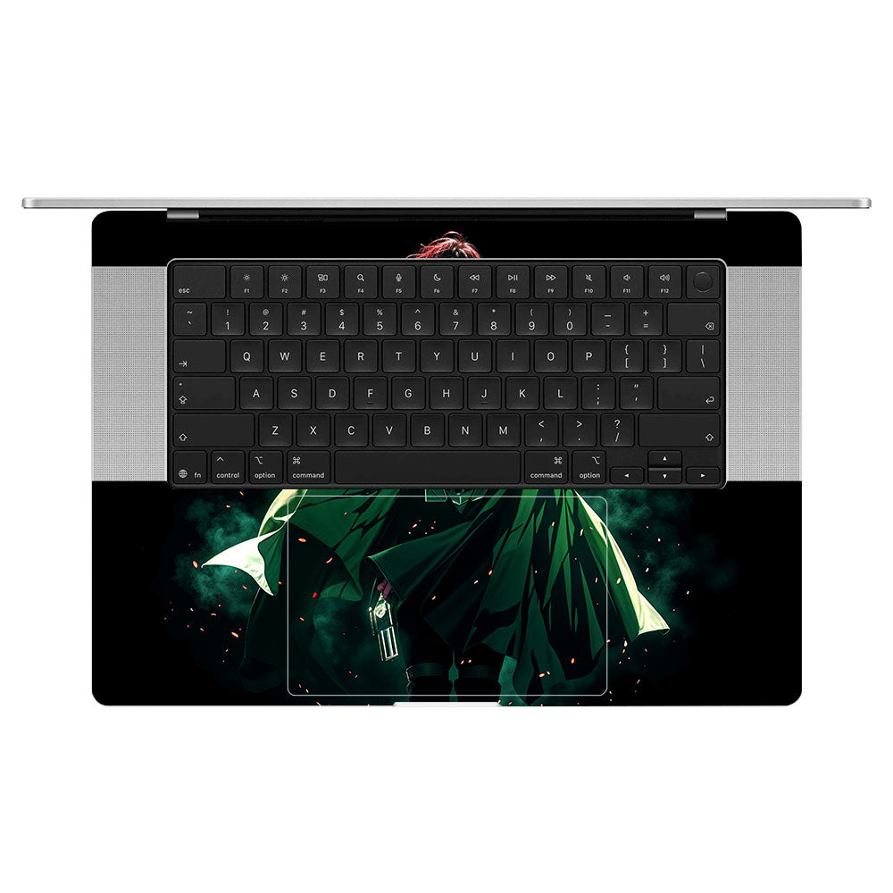 Levi Ackerman Stance MacBook Pro 16 M5 Pro/Max 2026 Laptop Skin