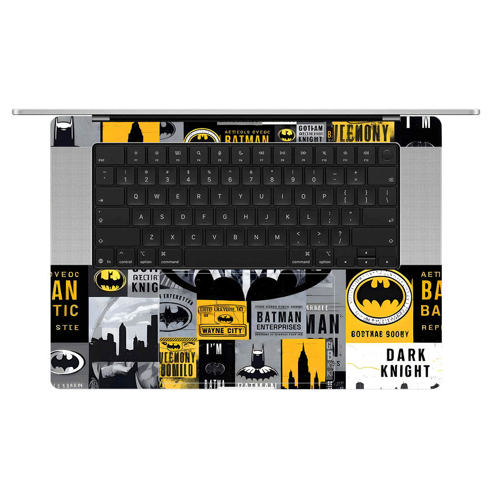 Batman Collage MacBook Pro 16 M5 Pro/Max 2026 Laptop Skin