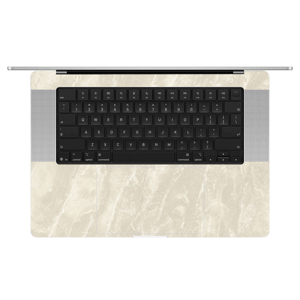 Textured Marble MacBook Pro 16 M5 Pro/Max 2026 Laptop Skin